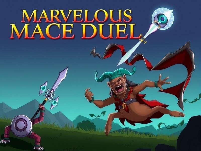Marvelous Mace Duel Official Banner Marvelous Mace Duel Game Banner